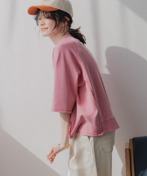 「niko and...」 半袖カットソー MEDIUM ブルー レディース_画像9