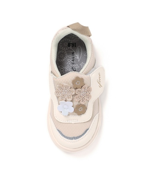 「IFME」 「KIDS」ローカットスニーカー 20.5cm パープル キッズ_画像6