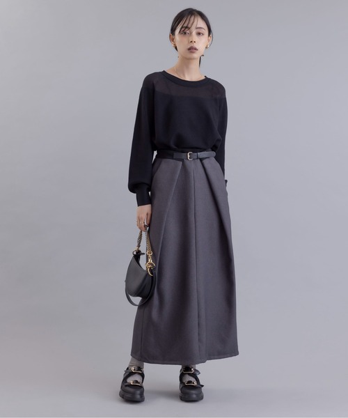 「Eimee Law」 ロングスカート MEDIUM ブラック レディース_画像2