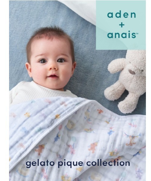 gelato pique（ジェラートピケ） 出産祝い 「aden + anais」「BABY 
