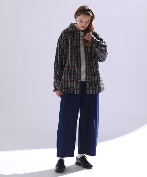 「Kelen」 ジャケット S チャコールグレー レディース_画像4