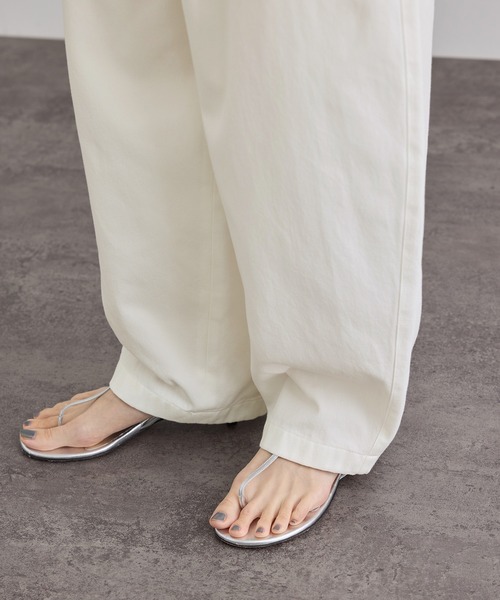 パンツ ドライコットンルーズベイカーパンツ レディース | SALON adam et rope' | 19