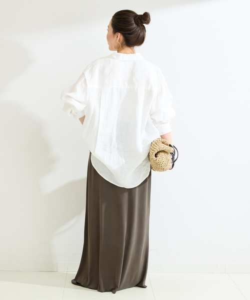 B.C STOCK（ベーセーストック） ロング スカート ウォッシャブル