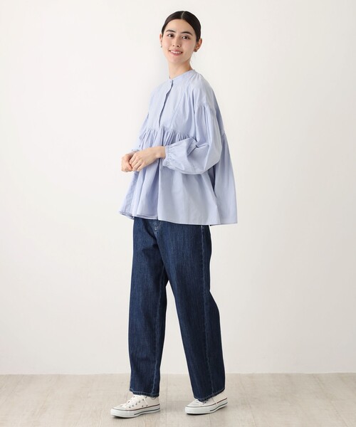 「Afternoon Tea」 長袖ブラウス MEDIUM オフホワイト レディース_画像7
