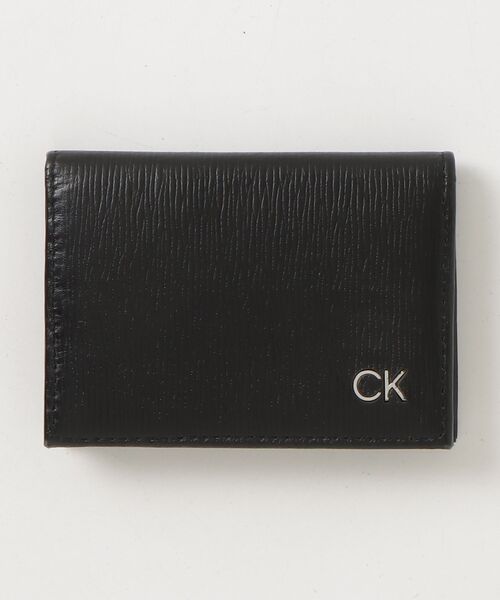  カルバンクライン カードケース ブラック 黒 中古品 Calvin Klein（カルバン・クライン） カードケース FREE ブラック