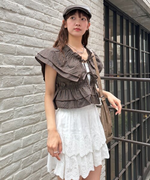 w closet（ダブルクローゼット） ブラウス シャツ マルチWAYノースリ