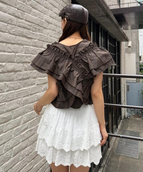 w closet（ダブルクローゼット） ブラウス シャツ マルチWAYノースリ