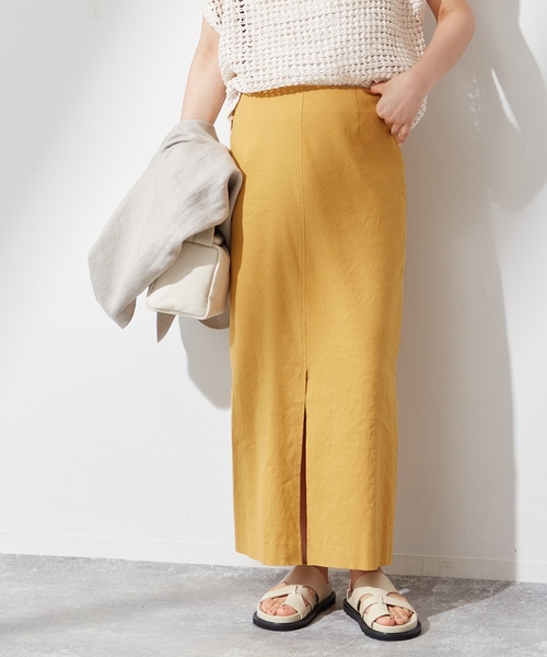 「journal standard L'essage」 ロングスカート 38 グリーン レディース_画像3