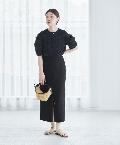 「journal standard L'essage」 ロングスカート 38 グリーン レディース_画像6