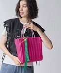 かごバッグ カゴバッグ クリア かごバッグ /...の詳細画像3