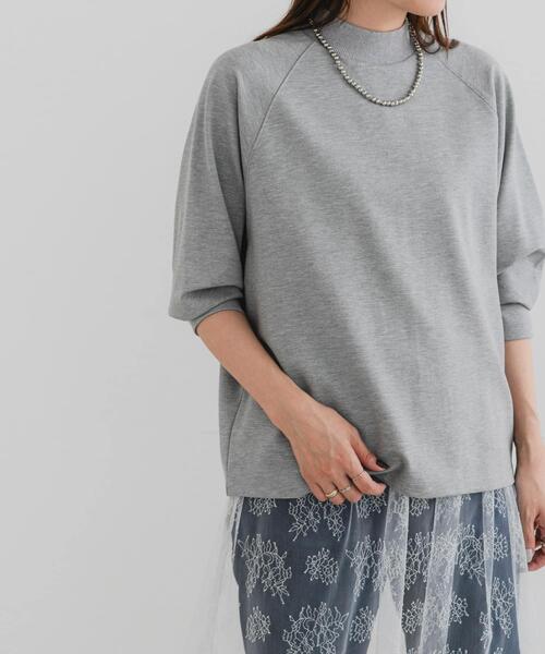 「F by ROSSO」 長袖カットソー FREE グレー レディース_画像2