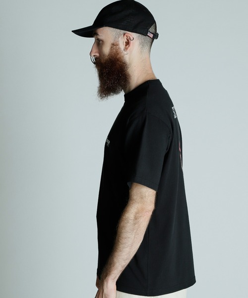 「Schott」 ノースリーブトップス L ブラック メンズ_画像8