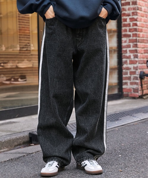 「MONO-MART」 デニムパンツ L グレー メンズ_画像7