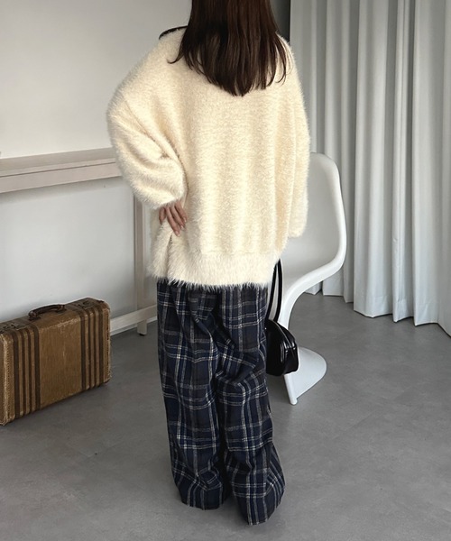 「kutir」 スラックス MEDIUM グリーン系その他 レディース_画像4
