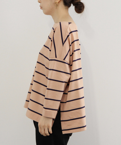 「ADAM ET ROPE'」 長袖カットソー F ピンク系その他2 レディース_画像2