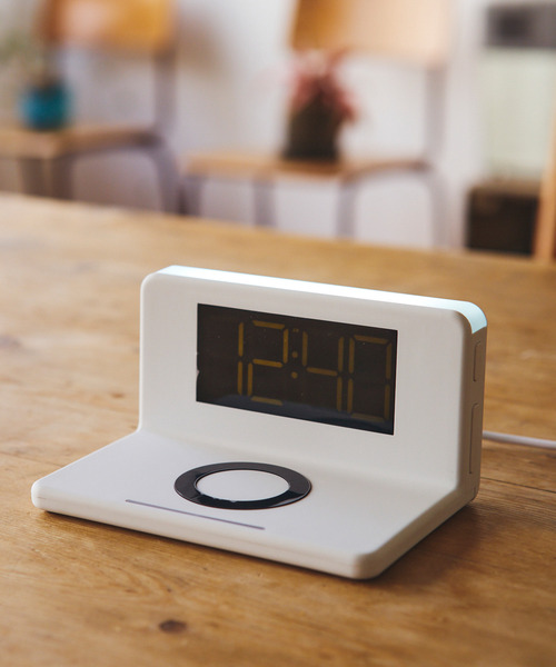 RELAX/リラックス」Charger Clock/チャージャークロック