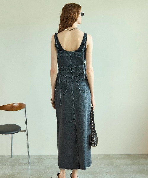メゾンスペシャル　2way ワンピース　ブルー MAISON SPECIAL（メゾンスペシャル） ワンピース 2way Denim One-piece