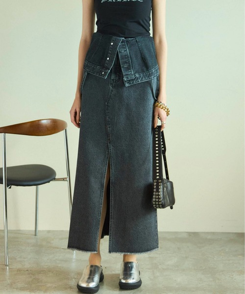 MAISON SPECIAL ワンピース 2WAYデニムワンピース「MAISON