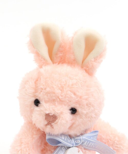 BREEZE キーホルダー イニシャルチャーム ウサギM キッズ