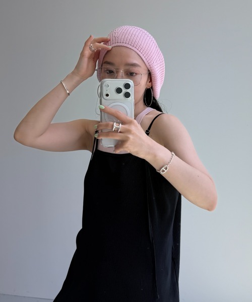 wee9s（ウィークス） 帽子 ベレー帽 daily daily knit beret