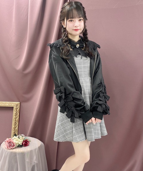 ROJITA（ロジータ） ジャケット ブルゾン リボンスリーブブルゾン