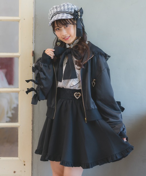ROJITA（ロジータ） ジャケット ブルゾン リボンスリーブブルゾン