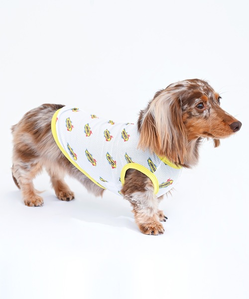 アロハメッシュタンク☺︎わんこふく　犬服 犬 服 NEWJACK アロハロゴメッシュタンク : ZOZOTOWN Yahoo!店 - 通販