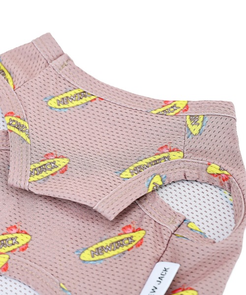 犬 服 NEWJACK アロハロゴメッシュタンク : ZOZOTOWN Yahoo!店 - 通販