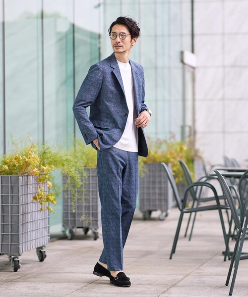 TAKEO KIKUCHI（タケオキクチ） スラックス 「抗菌防臭」COOL DOTS（R