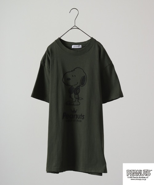 peanuts　チャーリーブラウンTシャツ SNOOPY 【Sportswear】 PEANUTS Tシャツ コラボ チャーリー