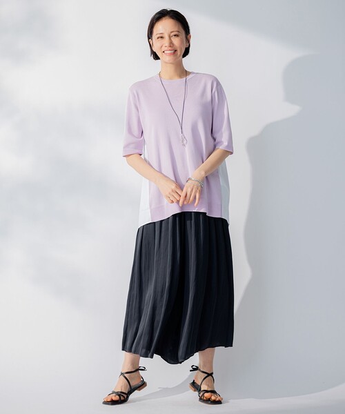 自由区（ジユウク） パンツ 「ウエストゴム・長さ調整可・洗える・XS