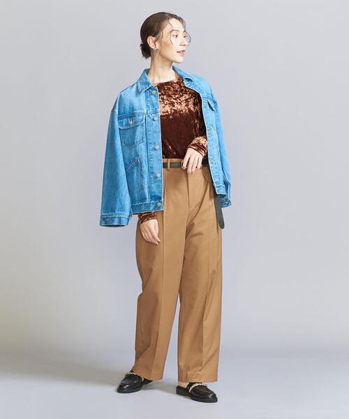 BEAUTY＆YOUTH UNITED ARROWS tシャツ Tシャツ ベロアロング