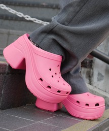crocs クロックス　サイレンボウクロッグ　ピンク23センチ crocs サンダル Siren Clog / クロックス サイレン クロッグ