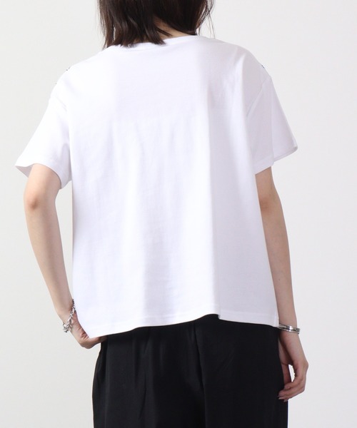 Emago tシャツ EMAGO 日常2色刺繍T 半袖 レディース : ZOZOTOWN
