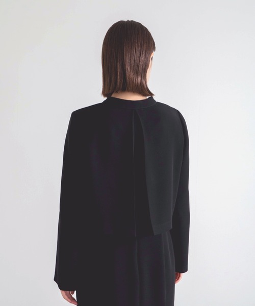 kaene ジャケット テーラードジャケット バックタックジャケット