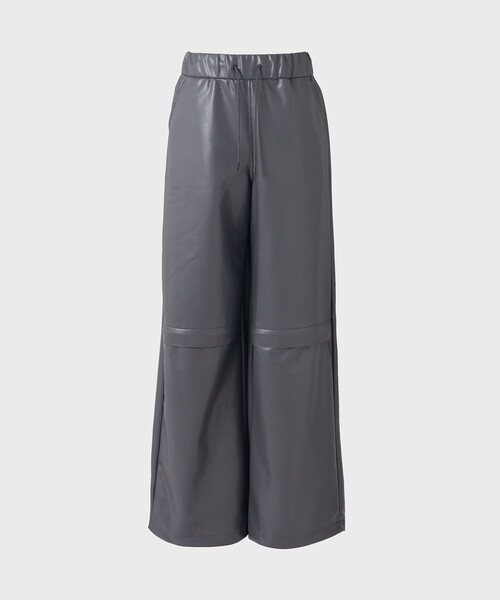 JOHN LAWRENCE SULLIVAN メンズ パンツ STRETCH VEGAN LEATHER