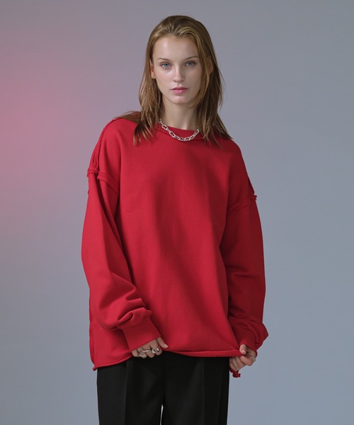 トレーナー スウェット インサイドアウトロゴスウェット レディース selle glant トレーナー スウェット INSIDEOUT PULLOVER