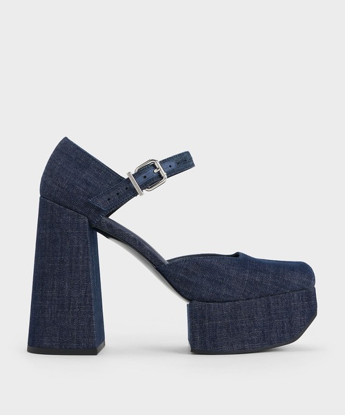 CHARLES&KEITH シェイリア ドルセイプラットフォームパンプス CHARLES & KEITH Shaylia シェイリア ドルセイプラットフォーム