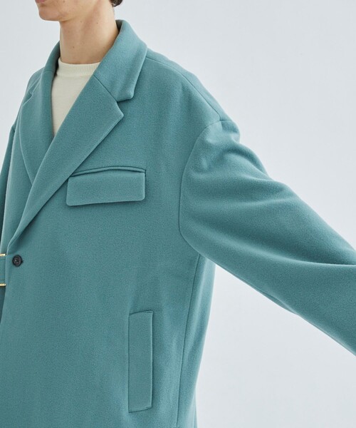 CULLNI tシャツ Lamb Wool Melton Tie Locken Coat メンズ CULLNI tシャツ Lamb Wool Melton Tie Locken Coat メンズ