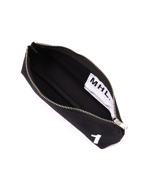【新品】MHL ポーチ POLYESTER CANVAS ポーチ【MHL.】