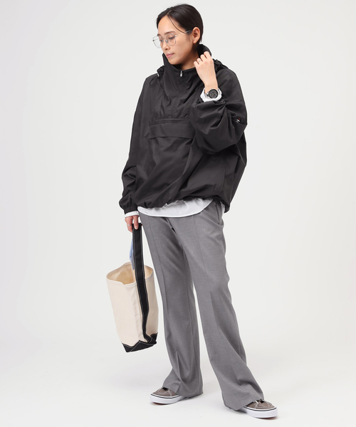 AP STUDIO パンツ スラックス スリムフレアパンツ レディース