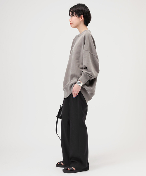 送料無料 お AP STUDIO パンツ スラックス スリムフレアパンツ レディース パンツ