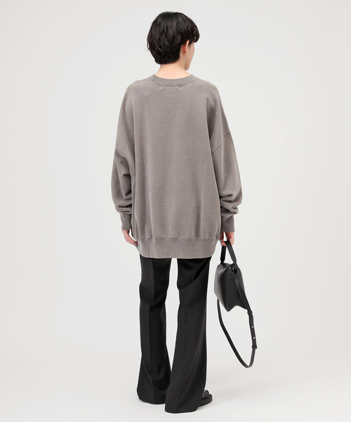 AP STUDIO パンツ スラックス スリムフレアパンツ レディース