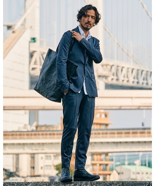 トートバッグ KOBE LEATHER big tote bag メンズ レディースの画像