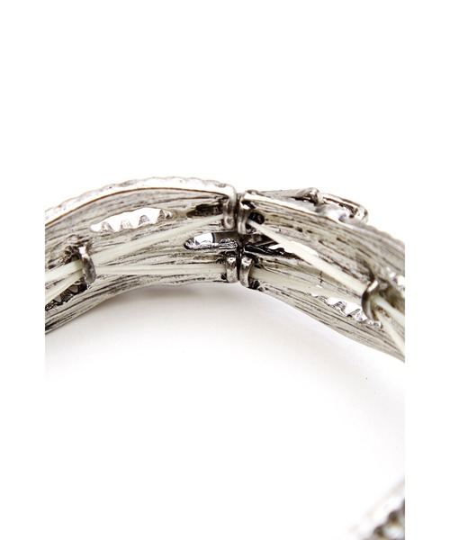 ブレスレット an meets zakka ファスナージップフリーサイズバングル