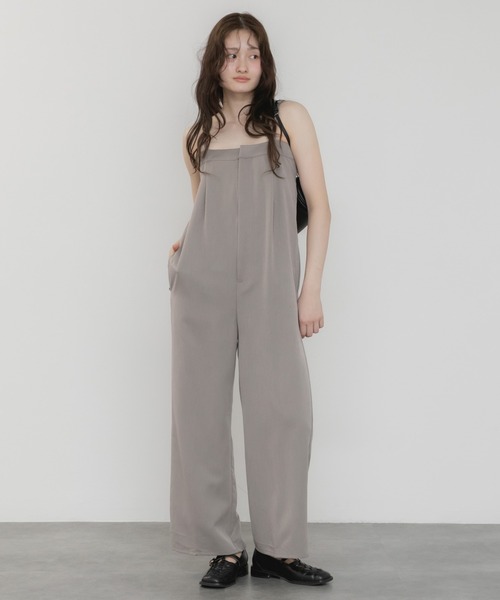 HEILIS サロペット オーバーオール ツイルベアトップサロペット