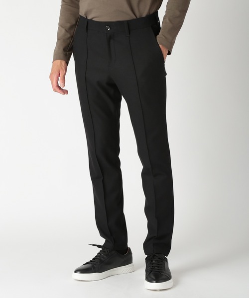 MEN'S BIGI（メンズビギ） スラックス TR起毛ピンドットストレッチ
