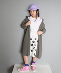 ワンピース 「親子コーデ」8分袖スキッパーシャ...の詳細画像1