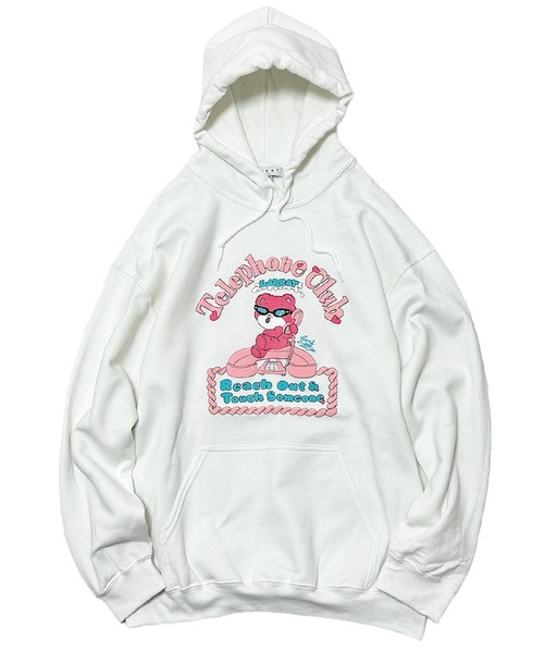 LABRAT パーカー foxy illustrations × 'Telephone Club' Hoodie
