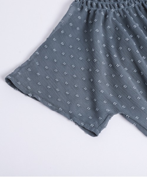 ☆新品、タグ付き☆ Ample 楊柳ドビードットワンピース ヤマダヤ SUGAR BISKET ワンピース 楊柳ドビードットワンピース